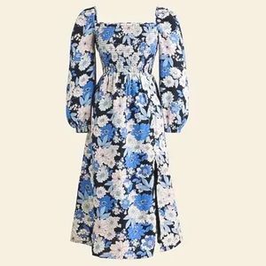 Linen daydream dress in Zinnia floral by J Crew! Perfect for fall